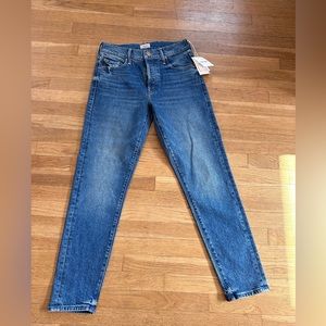 Mother Jeans The Stinger Flood NWT size 27 Button down